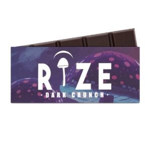 Rize Chocolate | Rize Dark Crunch Mushroom Chocolate Bar​ 5g